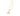 GOLD PENDANT WITH ZIRCONIA