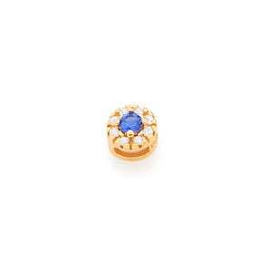 GOLD PENDANT WITH ZIRCONIA