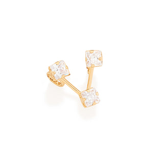 GOLD PENDANT WITH ZIRCONIA