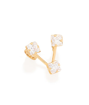GOLD PENDANT WITH ZIRCONIA