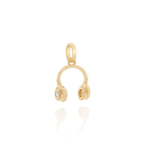 GOLD PENDANT WITH ZIRCONIA