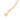 GOLD PENDANT WITH ZIRCONIA
