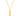 GOLD PENDANT WITH ZIRCONIA
