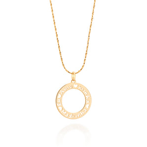 GOLD I LOVE MY GODMOTHER PENDANT