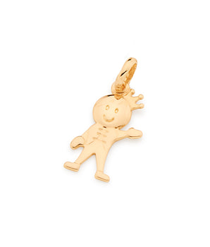 GOLD LITTLE PRINCE PENDANT