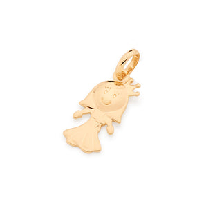 GOLD LITTLE PRINCESS PENDANT