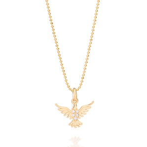 GOLD HOLY SPIRIT PENDANT