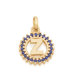 GOLD PENDANT WITH ZIRCONIA
