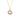 GOLD PENDANT WITH ZIRCONIA