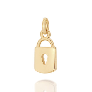 GOLD LOCK PENDANT