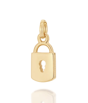 GOLD LOCK PENDANT