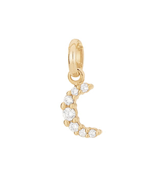 GOLD CRESCENT MOON PENDANT