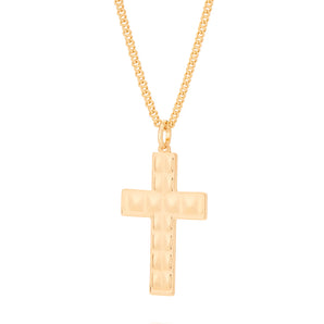 MEN'S GOLD CROSS PENDANT