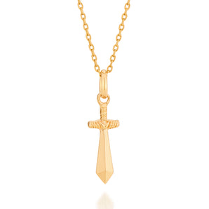 GOLD SWORD PENDANT
