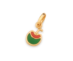 GOLD COCONUT PENDANT