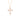 GOLD STUDDED CROSS IN LILAC