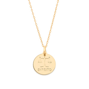 GOLD LAW PENDANT