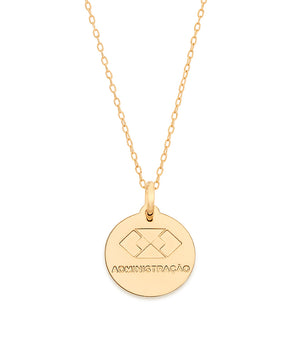 GOLD ADMINISTRATION PENDANT