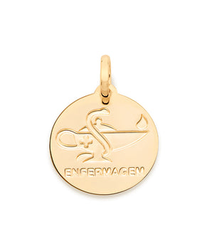 GOLD NURSING PENDANT