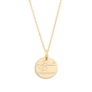 GOLD NURSING PENDANT