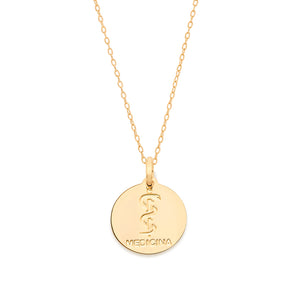 GOLD MEDICINE PENDANT
