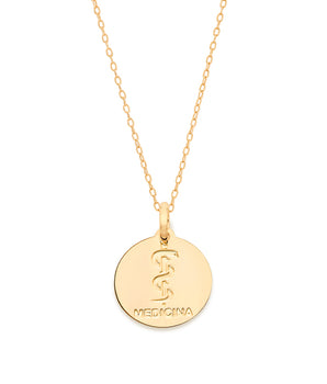 GOLD MEDICINE PENDANT