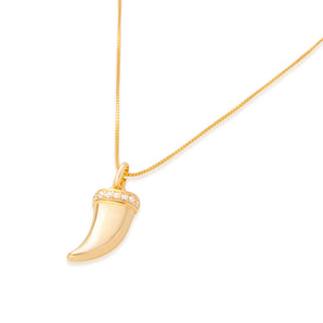 GOLD PEPPER PENDANT