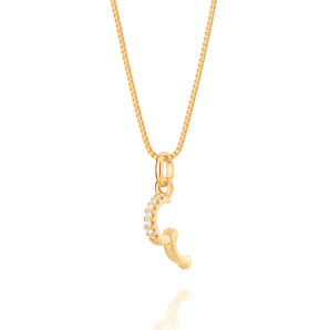 GOLD CLASP PENDANT