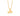 GOLD DOUBLE FLOWER PENDANT