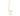 GOLD PEARL LETTER PENDANT