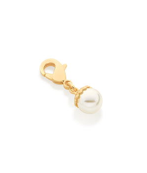 GOLD PEARL CLIP PENDANT
