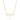 GOLD FIVE HEARTS EXTENDED PENDANT
