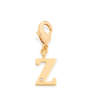 GOLD MODERN LETTER PENDANT