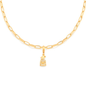 GOLD MONEY BAG PENDANT