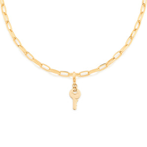 GOLD KEY PENDANT