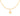 GOLD PENDANT WITH ZIRCONIA