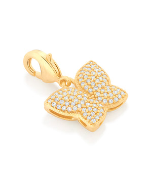 GOLD PENDANT WITH ZIRCONIA