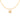 GOLD PENDANT WITH ZIRCONIA