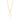 GOLD CAN TAB PENDANT