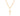 GOLD DOUBLE TONE CROSS MEN’S PENDANT