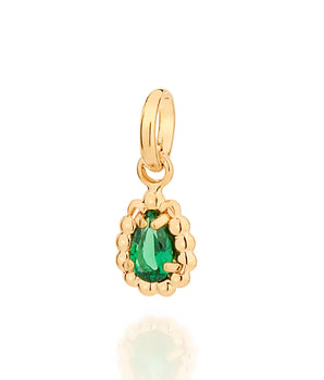 GOLD JOY PENDANT IN GREEN