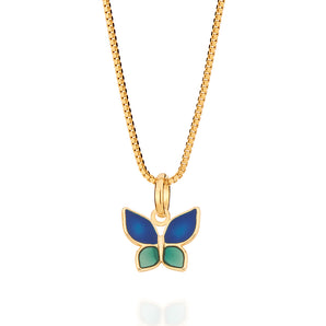 KID’S GOLD BUTTERFLY PENDANT