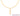 GOLD PAZ PEACE (PEACE) VERTICAL PENDANT
