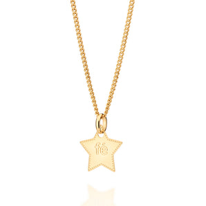 GOLD FÉ (FAITH) STAR PENDANT