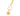 GOLD HOLY HEART OF MARY PENDANT