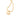 GOLD SPARKLE LETTER PENDANT