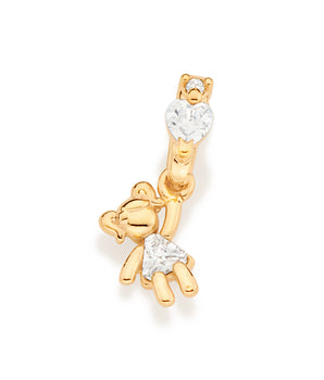 GOLD HANGING GIRL PENDANT