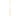 GOLD DANGLY PEARL PENDANT