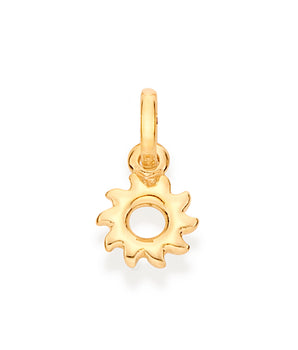 GOLD MINI SUN PENDANT