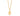 GOLD HAMSA HAND PENDANT